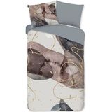 Dekbedovertrek - Blauw - Katoen - 2 Persoons