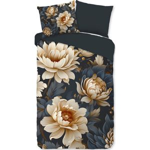 Iron - Dekbedovertrek - Meerkleurig - Microvezel - Dessin: Bloemen