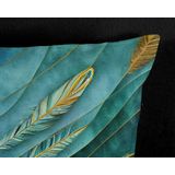 Dekbedovertrek Neva - Blauw - Microvezel - Dessin: Veren