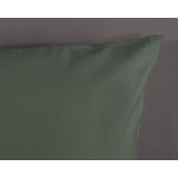 Pure - Uni Dessin - Dekbedovertrek - Groen - Microfiber