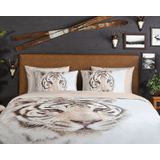 Dekbedovertrek - Grijs - Katoen - 2 Persoons