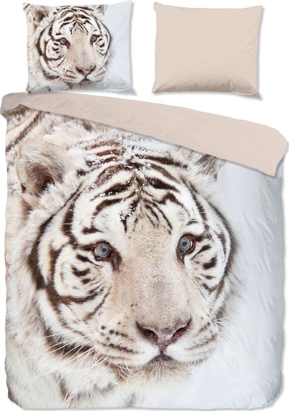 Dekbedovertrek - Grijs - Katoen - 2 Persoons