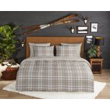 Dekbedovertrek - Grijs - Katoen - Eenpersoons