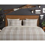 Dekbedovertrek - Grijs - Katoen - Eenpersoons