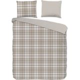 Dekbedovertrek - Grijs - Katoen - Eenpersoons