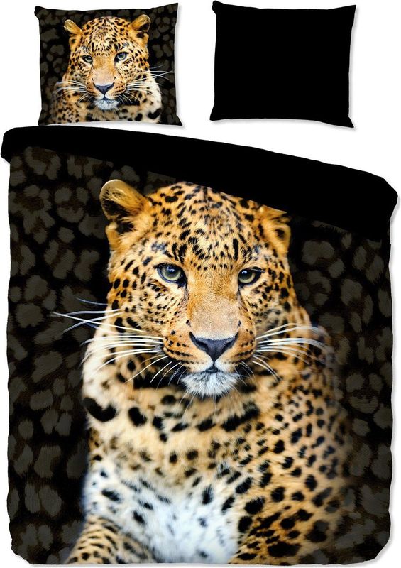 Dekbedovertrek Rayan - Meerkleurig Microvezel - Dessin: Dieren