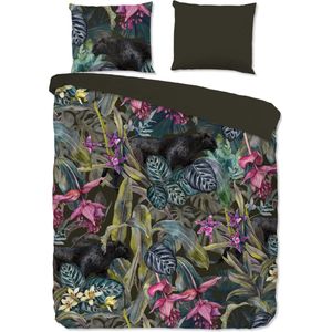 Dekbedovertrek Samurai - Meerkleurig - Microvezel - Dessin: Bloemen, Natuur