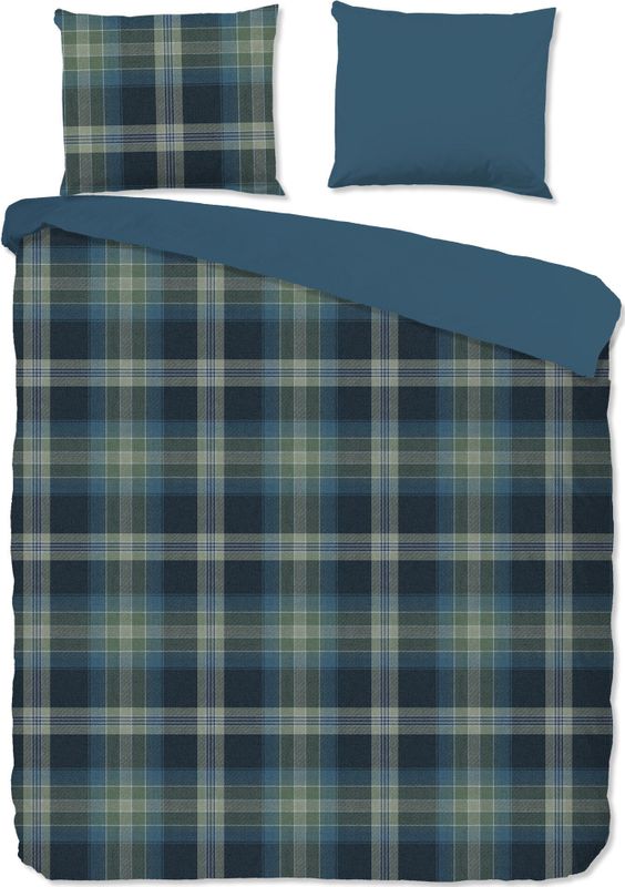 Dekbedovertrek Jan - Meerkleurig Microvezel - Dessin: Ruiten