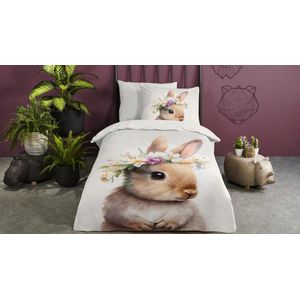 Pure - Kinderdekbedovertrek - Wit - Evi - 140x200/220 cm - Microfiber