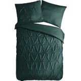 Dekbedovertrek - Blauw - Katoen - 200x200 cm