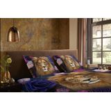 Dekbedovertrek - Grijs - Katoen - Eenpersoons