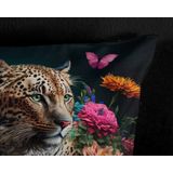 Dekbedovertrek Borra - Meerkleurig - Microvezel - Dieren - Eenpersoons 140x200 Cm