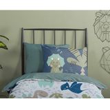 Kinderdekbed zonder overtrek Dino's - eenpersoons - 140x200 + 60x70 cm