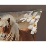 Pure - Fabi - Dekbedovertrek - Zand - 100% Polyester - Inclusief Kussensloop