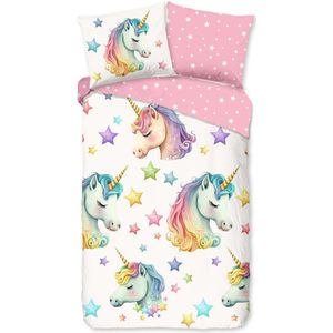 Pure Unicorn Fancy Kinderdekbedovertrek Multi