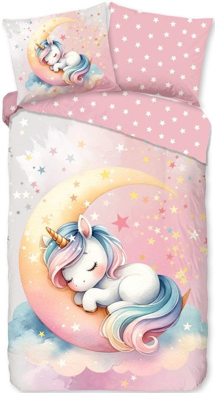 Dekbedovertrek - Wit - Katoen - Eenpersoons