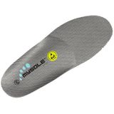 Mysole - Work Arch Low - Inlegzolen - Grijs - Voor Platte Voet