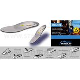 Mysole - Work Arch Low - Inlegzolen - Grijs - Voor Platte Voet