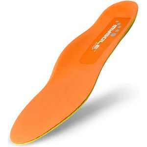 Inlegzolen voetbalschoenen - MySole Soccer - Nieuwe zolen voor voetbal - Oranje - Maat 40
