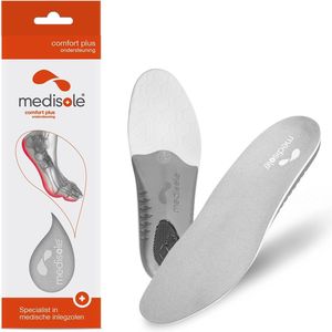 Comfort Plus - Medisole Steunzolen - Zwart - Comfortabel - Vochtabsorberend