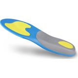 MYSOLE® Sport Padel - Inlegzolen - Zwart - Professionele Ondersteuning - 1 paar
