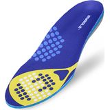 MYSOLE® Sport Padel - Inlegzolen - Zwart - Professionele Ondersteuning - 1 paar