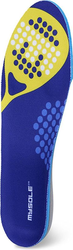 MYSOLE® Sport Padel - Inlegzolen - Zwart - Professionele Ondersteuning - 1 paar