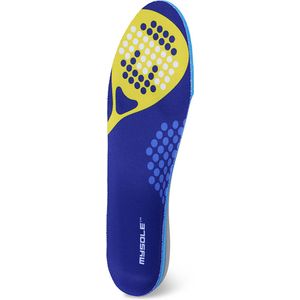MYSOLE® Sport Padel - Professionele Inlegzolen - 1 Paar - Zwart - Comfortabel
