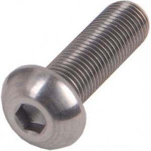 Inbusschraube Rundkopf M6 x 20 mm Edelstahl 25 Stück (214291)