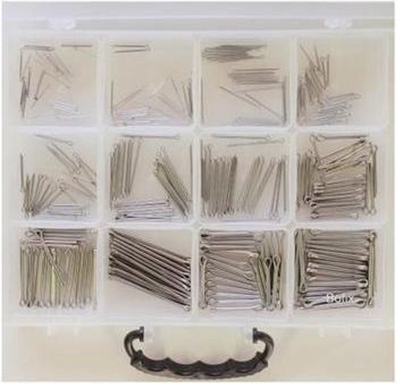 Bofix 245198 doos assortiment 12 vaks splitpennen