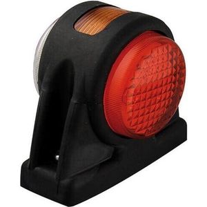 Breedtelicht LED rood/wit/oranje kabel 20cm