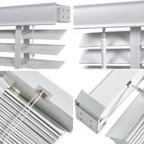 Jaloezieën - Grijs - Hout - 50x150cm