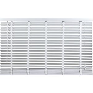 Woonexpress - Houten Jaloezie - Wit - Raamdecoratie - Lamelbreedte 50 mm