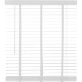 Woonexpress - Houten Jaloezie - Wit - Raamdecoratie - Lamelbreedte 50 mm