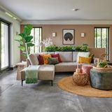 Houten Jaloezie - Zwart - 100x130 cm - Raamdecoratie - Lamelbreedte 50 mm - Inclusief Bedieningskoord en Draaistang