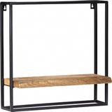 Wandrek - Hout - Zwart - Modern Design