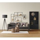 Wandrek - Hout - Zwart - Modern Design