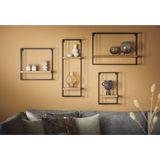 Wandrek - Hout - Zwart - Modern Design
