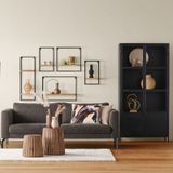 Wandrek - Hout - Zwart