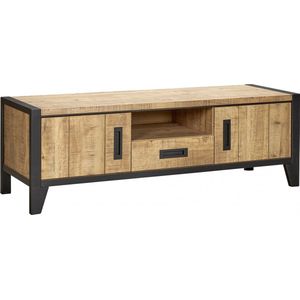 Tv Meubel Tilburg - Bruin - MDF - 152x50x45 cm