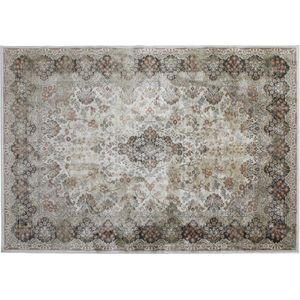 Vloerkleed Vince - Naturel - Viscose - 200x290 cm - Laagpolig
