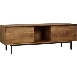 TV-meubel Vegas - Mangohout - Bruin - 130 x 45 x 40 cm (B x H x D)