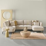 Andelst - Sierkussen - Naturel - 45x45 cm - Stof Mito