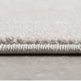 Vloerkleed - Grijs - Wol