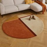 Vloerkleed - Groen - Wol