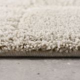 Nola - Vloerkleed - Beige/Creme - Stof - 200 x 290 cm