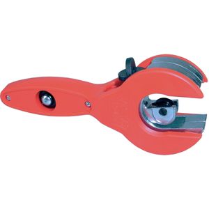 Pijpensnijder met ratel 6-28 mm rood