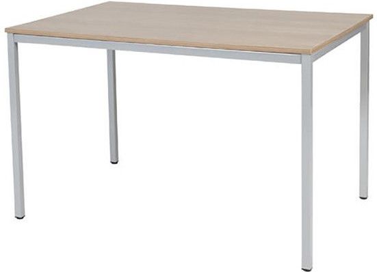 Schaffenburg - Domino Basic - Vergadertafel - Licht Kersen - Aluminium Frame - 120 x 80 cm