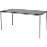 Schaffenburg - Domino Basic - Vergadertafel - Zwart - Logan Eiken - 120 x 80 cm