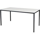 Schaffenburg - Domino Basic - Vergadertafel - Zwart - Logan Eiken - 120 x 80 cm